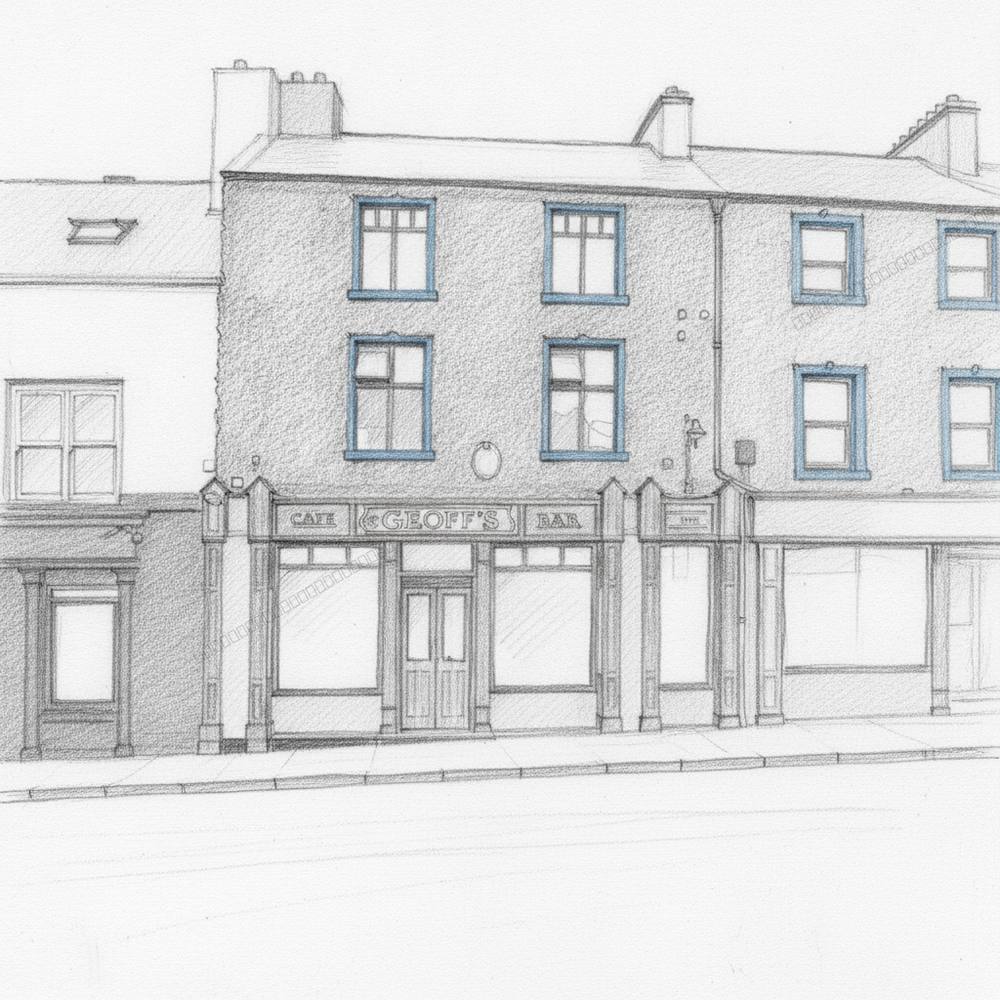 Geoffs Waterford pencil sketch preview